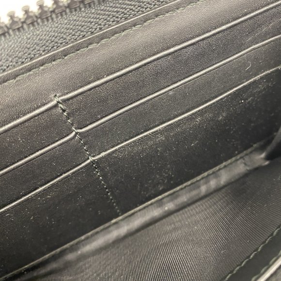 Gucci Floral Print Wallet - Green and Gold - Picture 6 of 10